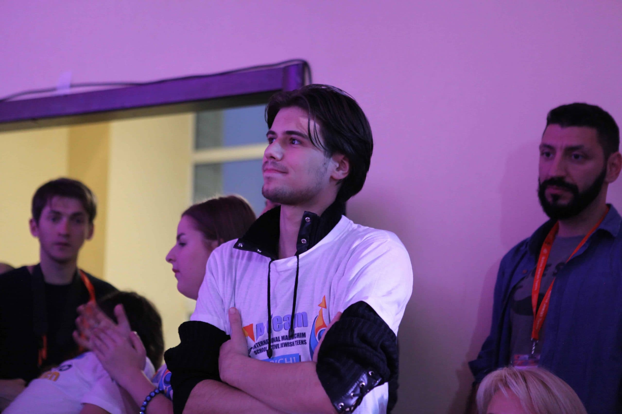 Duka Kakiashvili at the 2017 AJT Conference in Kharkiv.