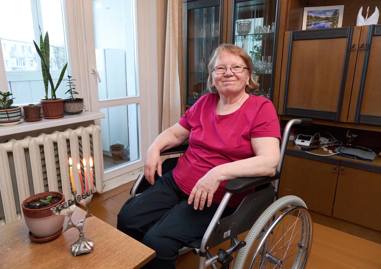 When Tamara Gotlib, 72, started having health problems, JDC helped her when she had nowhere else to turn.