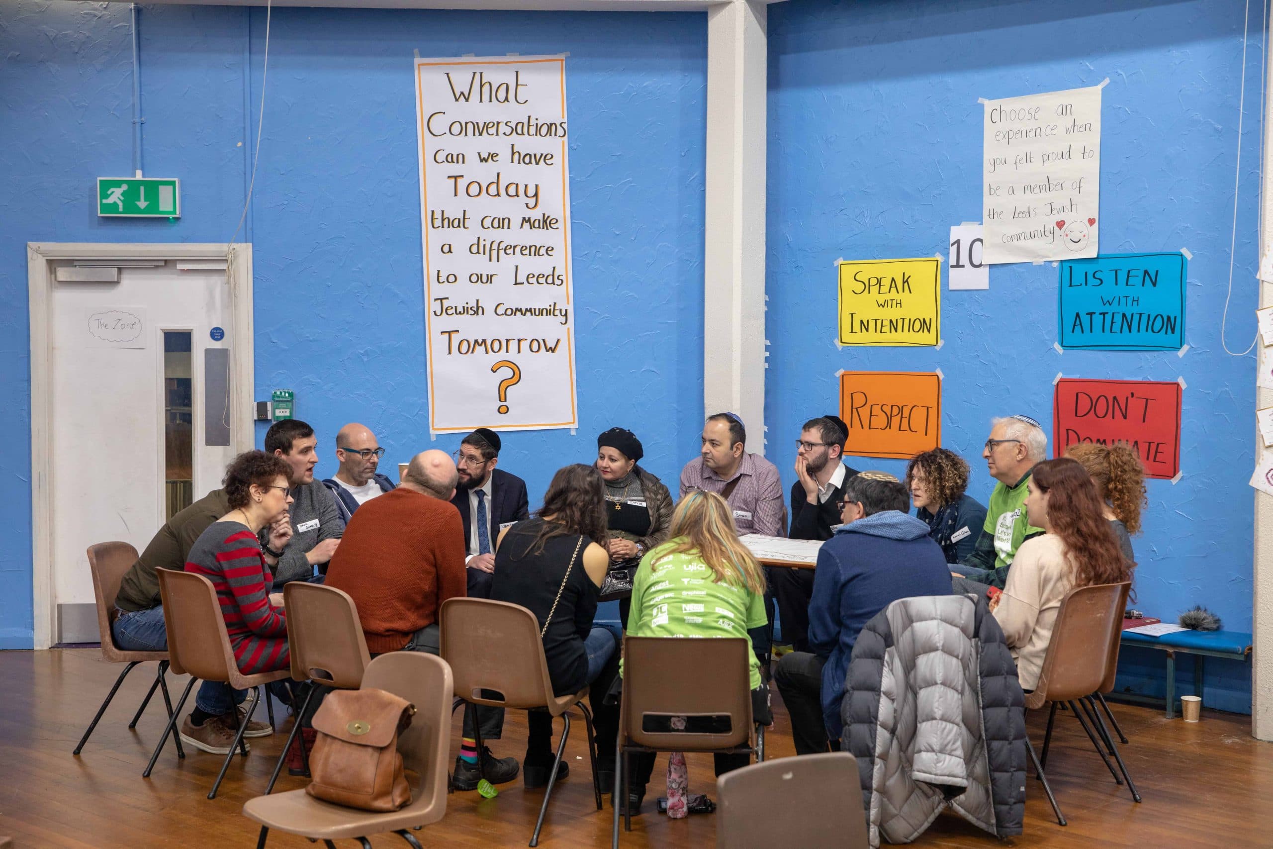 On Community Day, Members of the Leeds Jewish Community meet to build community resilience.