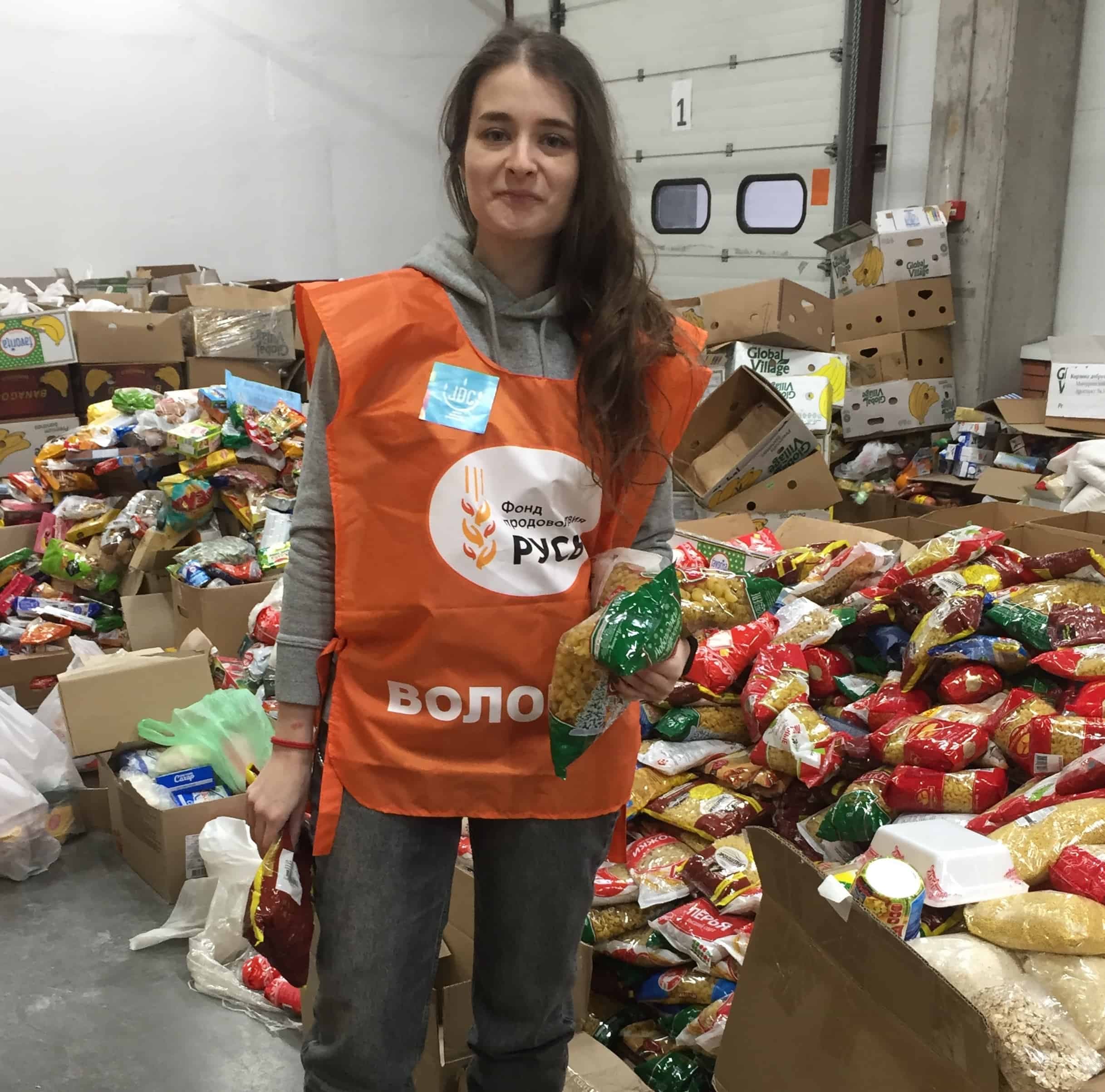 Volunteering with JDC Moscow at the Foodbank