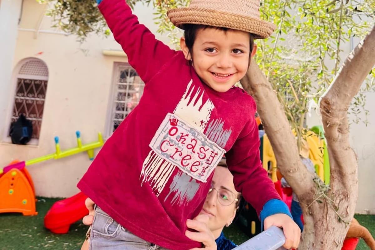 A student in Djerba, Tunisia.